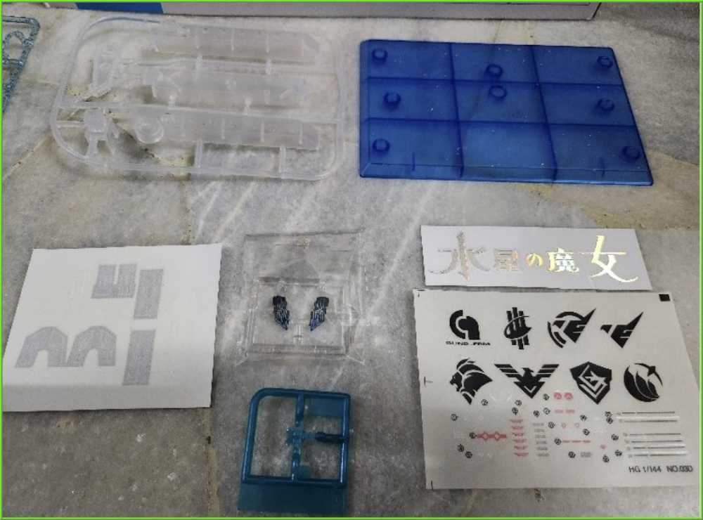 Mô hình lắp ráp HG 1/144 Fighter AERIAL PERMET SCORE SIX Witch Mercury HGWM 03D GaoGao model