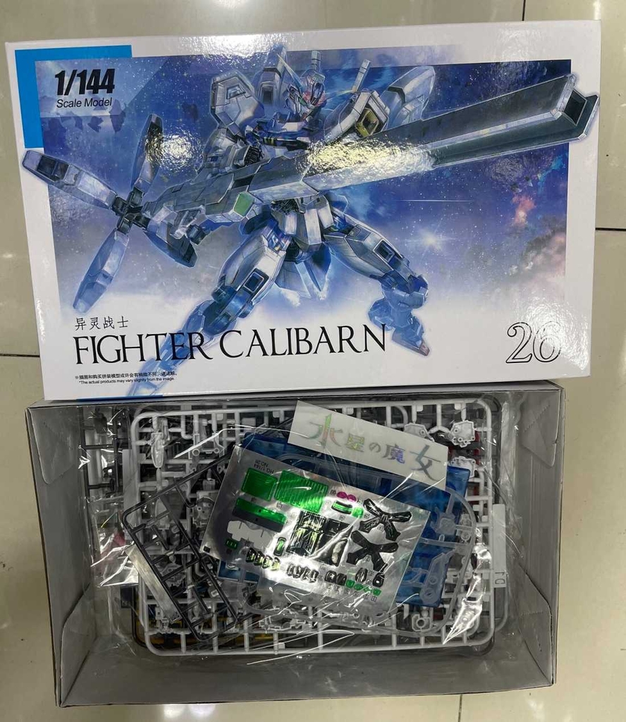 Mô hình lắp ráp HG 1/144 Fighter CALIBARN Witch Mercury HGWM GaoGao model