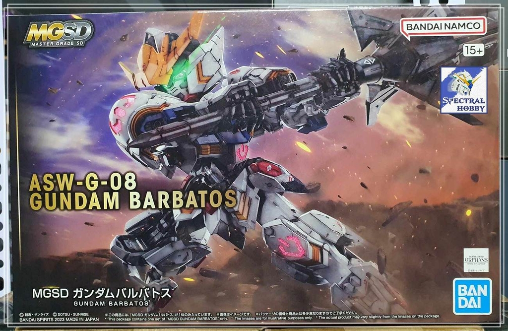 Mô hình lắp ráp MGSD ASW-G-08 GUNDAM BARBATOS Bandai
