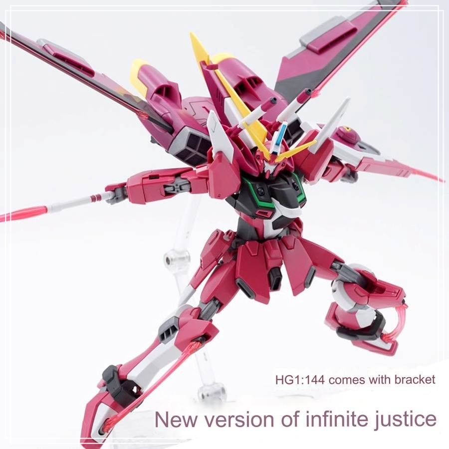 Mô hình lắp ráp HG 1/144 New Infinite Justice - Unactivated Color gundam Star Motion (Base+decal)
