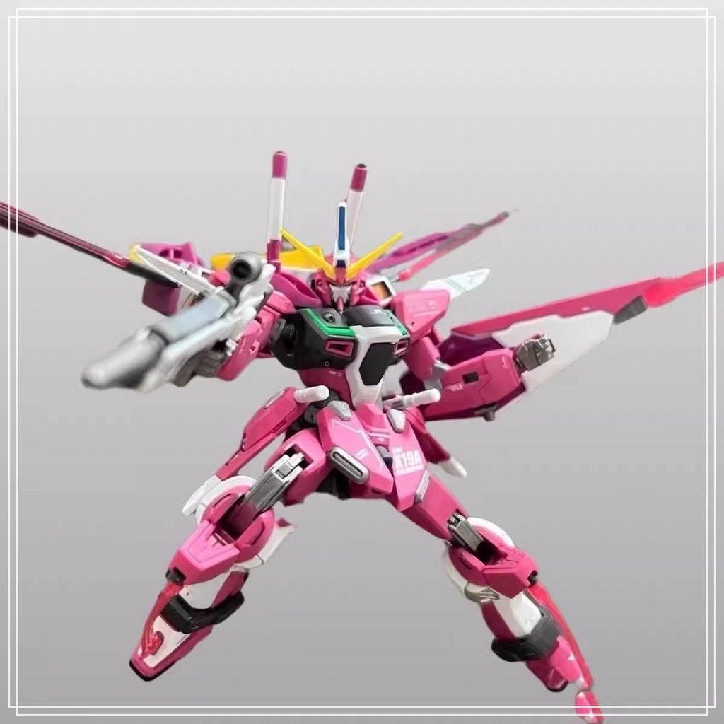 Mô hình lắp ráp HG 1/144 New Infinite Justice - Unactivated Color gundam Star Motion (Base+decal)