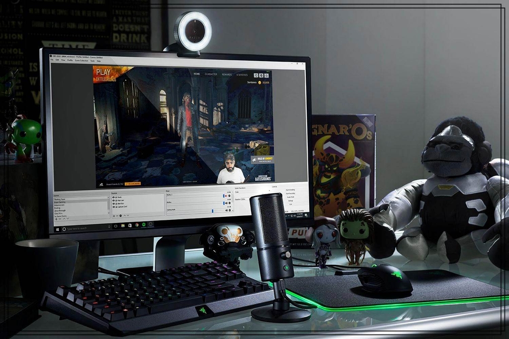 Mic thu âm Razer Seiren X Gaming microphone PC PS4 PS5