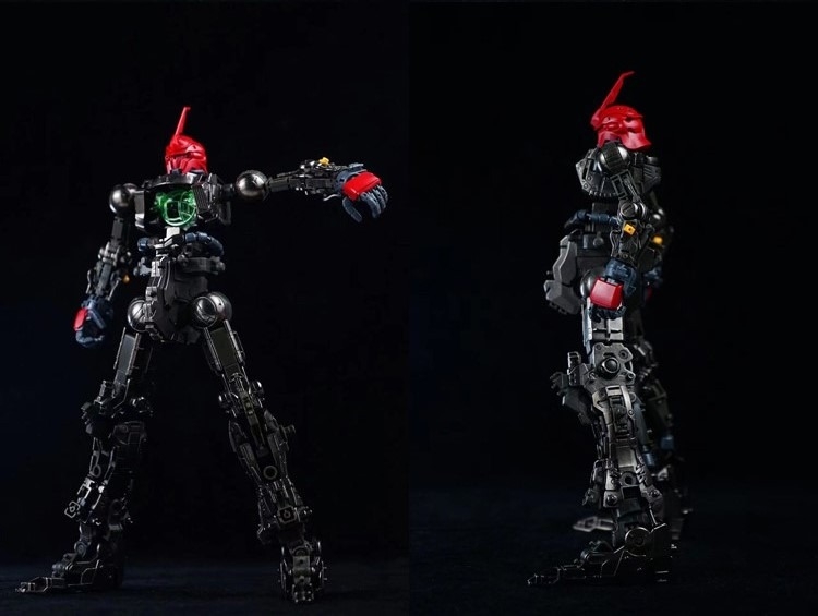 Phụ kiện bộ metal frame cho MG Sinanju IRON TOYS (OVA, VER.KA , Custom TAKUMI STUDIO)