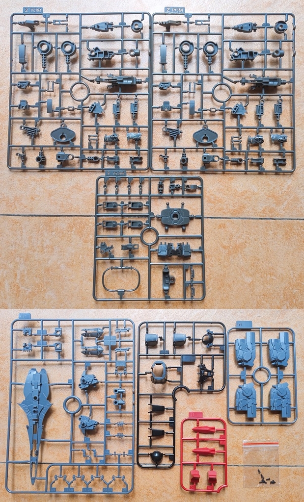 Phụ kiện bộ metal frame cho MG Sinanju IRON TOYS (OVA, VER.KA , Custom TAKUMI STUDIO)