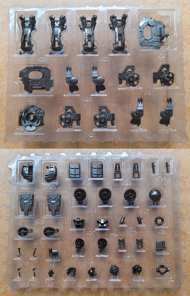 Phụ kiện bộ metal frame cho MG Sinanju IRON TOYS (OVA, VER.KA , Custom TAKUMI STUDIO)