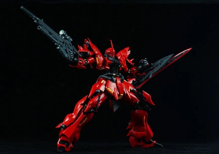 Phụ kiện bộ metal frame cho MG Sinanju IRON TOYS (OVA, VER.KA , Custom TAKUMI STUDIO)