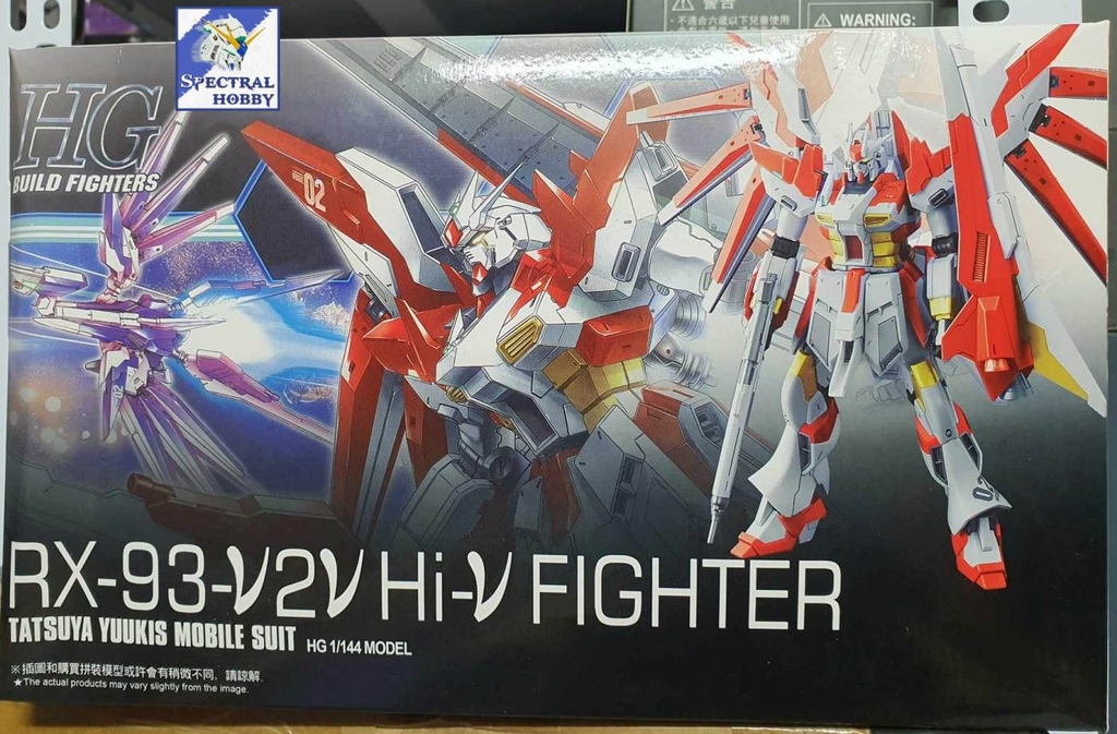 Mô hình lắp ráp HG 1/144 Rx-93-2 Hi-Nu Vrabe Gundam Xingfeng (base + decal)