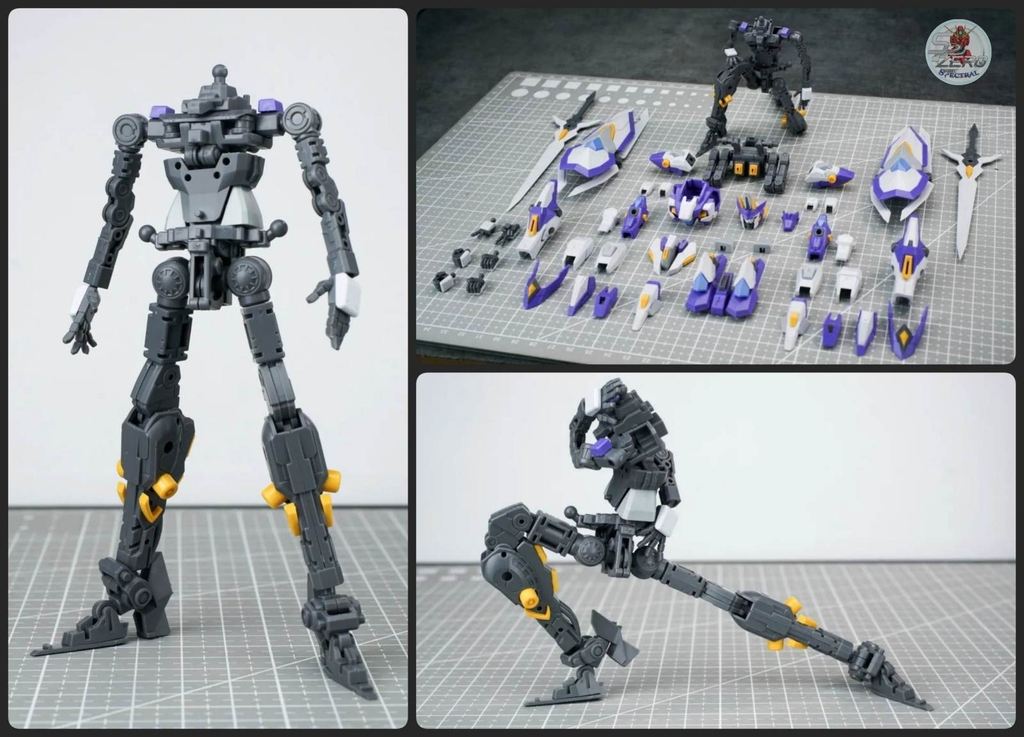 Mô hình lắp ráp Aegis Knight Achilles SC004 BE 1/144 SNAA model Round Table Knights