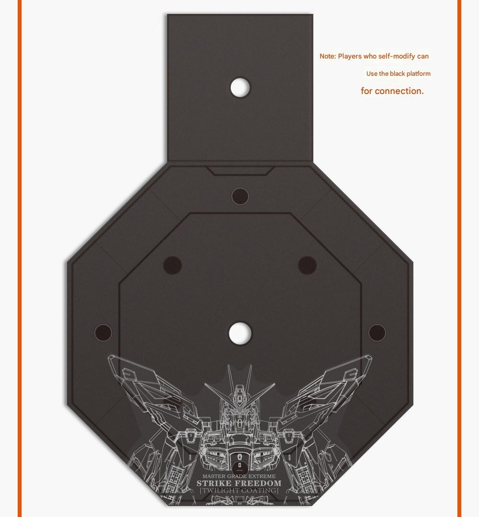 Decal nước dán mô hình MGEX Strike Freedom - twilight, midnight,...