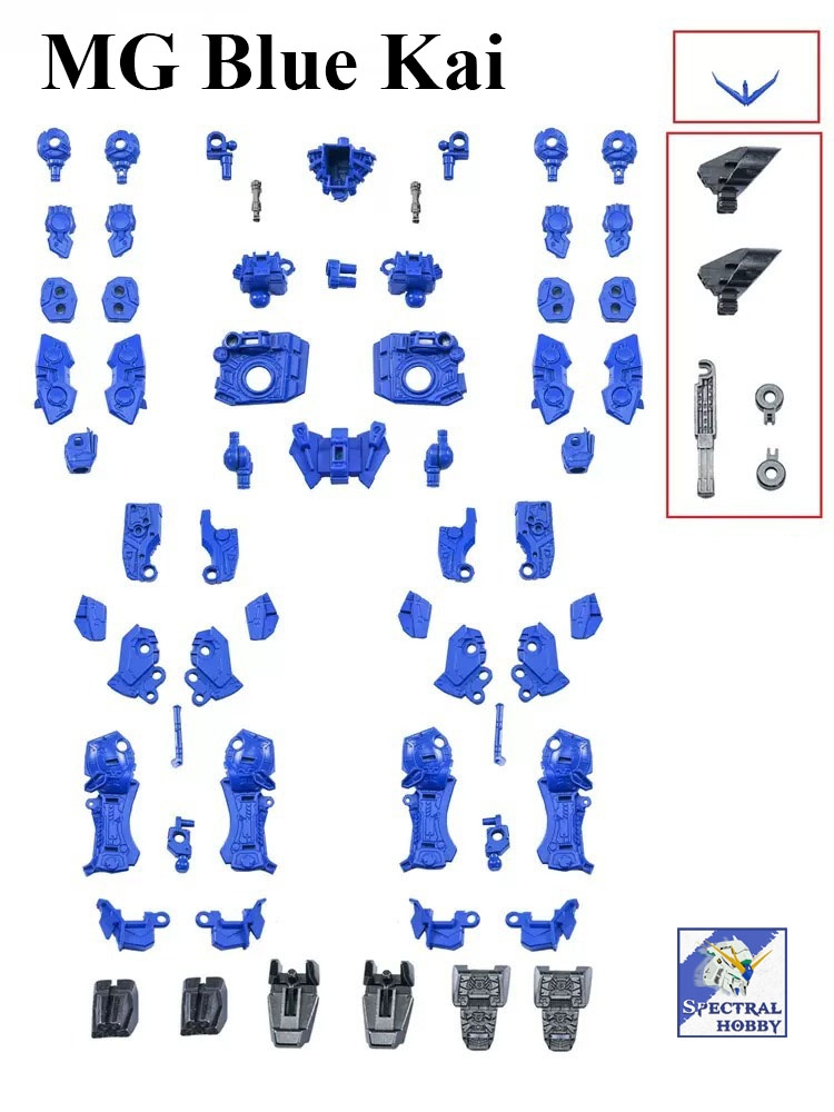 Phụ kiện mô hình bộ EW metal frame set part cho MG Astray red blue Alloy Skeleton Parts