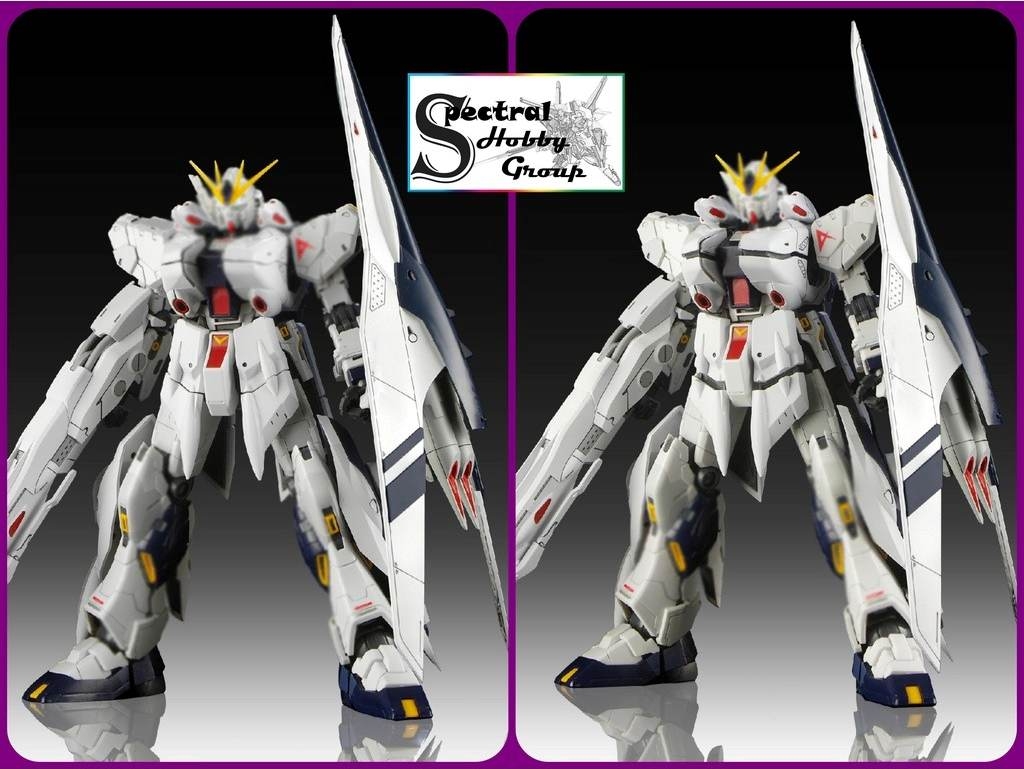 Phụ kiện mô hình SJL MG 1/100 pack HWS Full Armor cho Nu gundam (sp kèm decal, không kèm body)