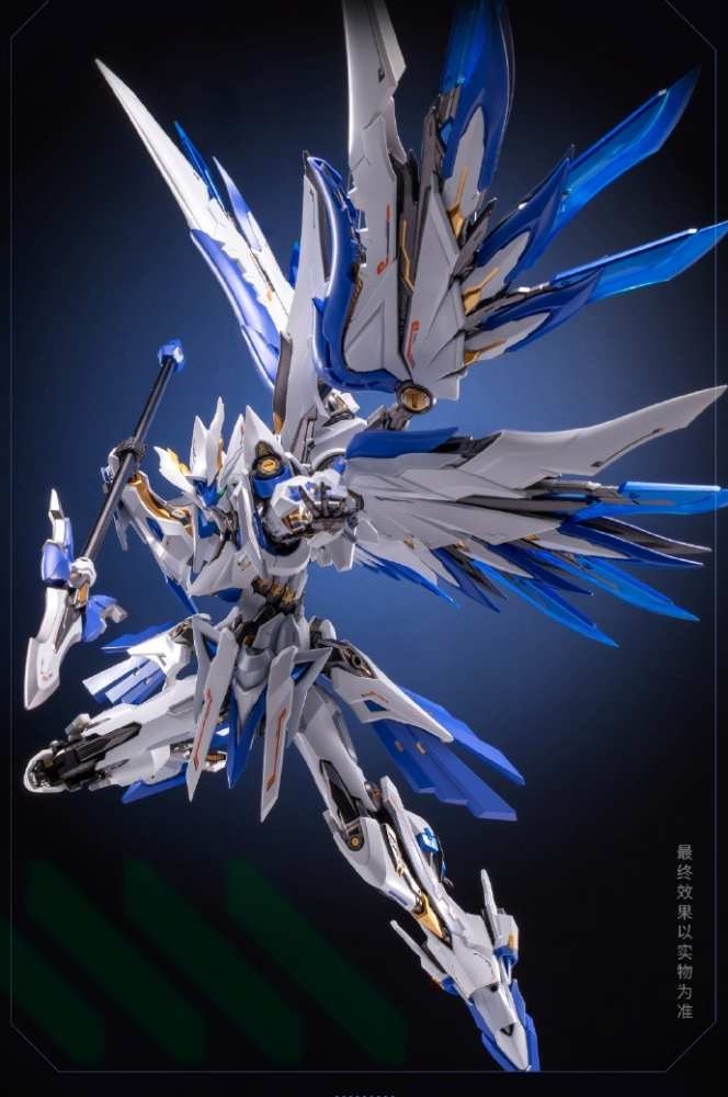 Mô hình Metal Build 1/100 Reincarnated Corax Jing Wei Moshow X Hobby Mecha Diecast Alloy Frame