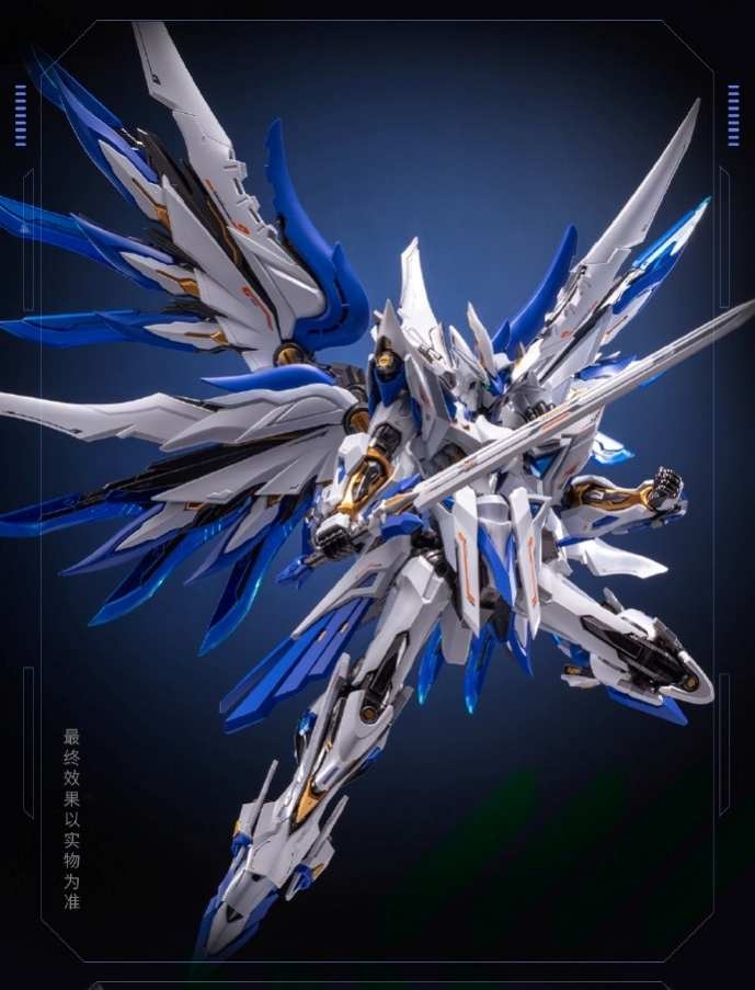 Mô hình Metal Build 1/100 Reincarnated Corax Jing Wei Moshow X Hobby Mecha Diecast Alloy Frame