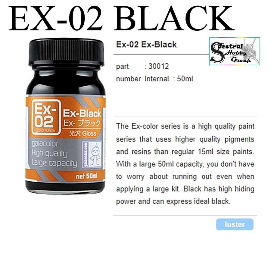 Sơn mô hình Gaia EX color series lacquer paint (white black clear gold silver...)