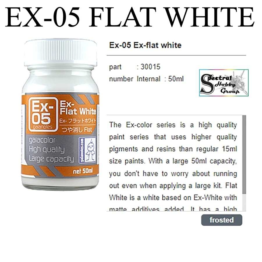 Sơn mô hình Gaia EX color series lacquer paint (white black clear gold silver...)