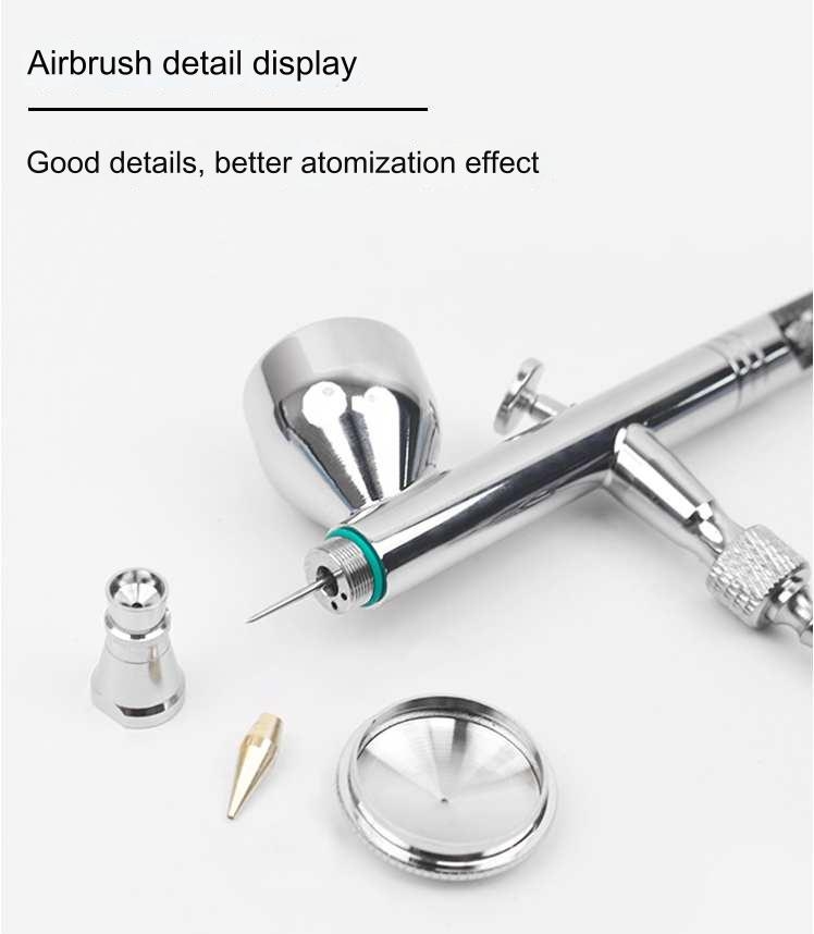 Bút sơn mô hình airbrush WB-188S double action 0.3/0.5/0.8mm caliber spray