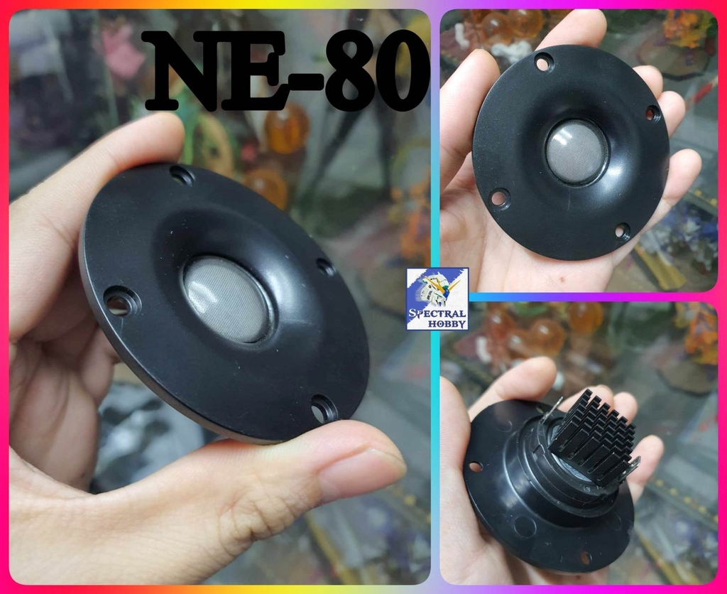 Loa treble HIFI DIY 2.5 inch 3 inch màng lụa silk film NE57/66/70/74/80 tweeter unit Speaker