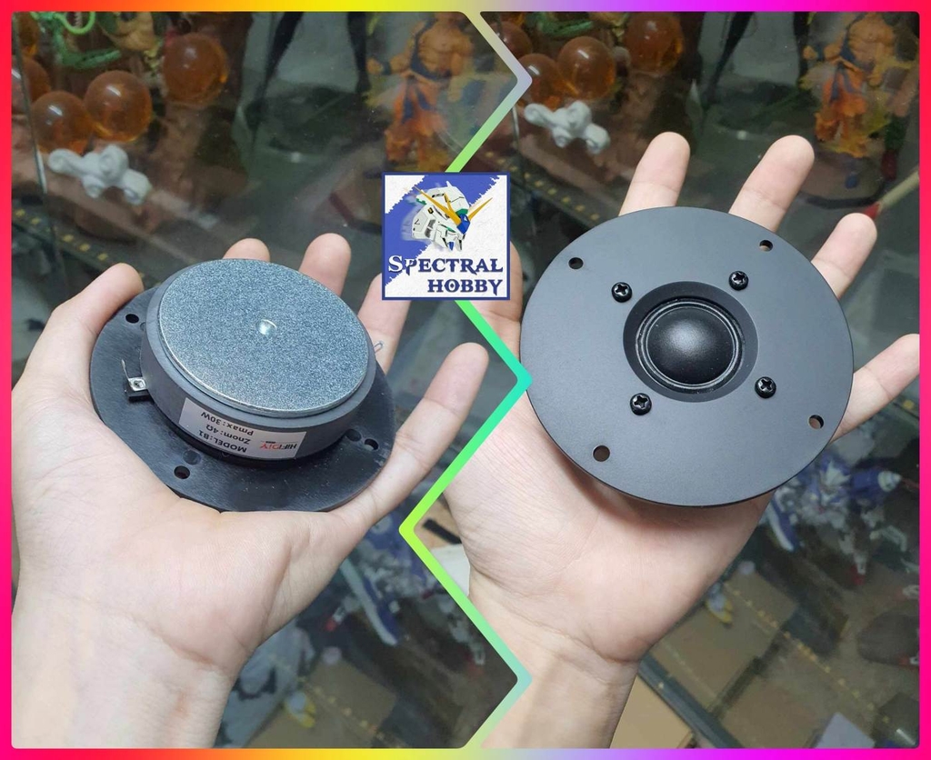 Loa treble HIFI DIY fever B1 4 inch 30W 4ohm 8ohm mái vòm lụa phim tweeter Speaker Dome