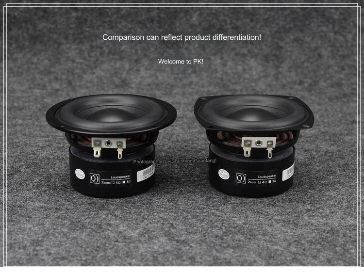 Loa trầm HIFI DIY 4 inch woofer mid-bass siêu trầm công suất cao hành trình dài SB4-116S 40w subwoofer