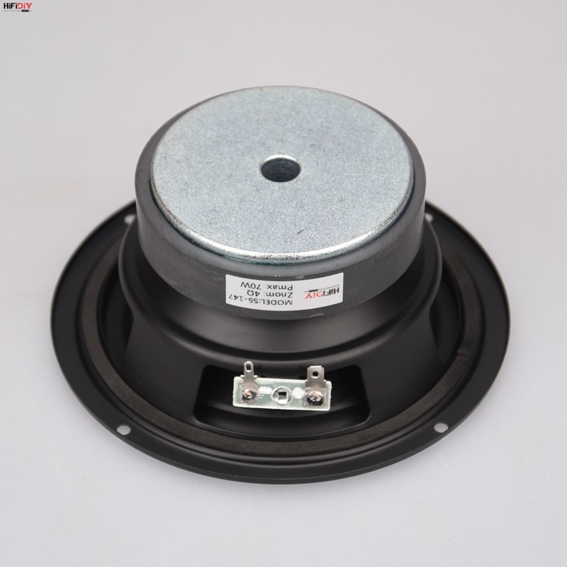 Loa trầm HIFI DIY 5 inch basin woofer mid-bass speaker Anti Magnetic 35W-70W S5-147 subwoofer