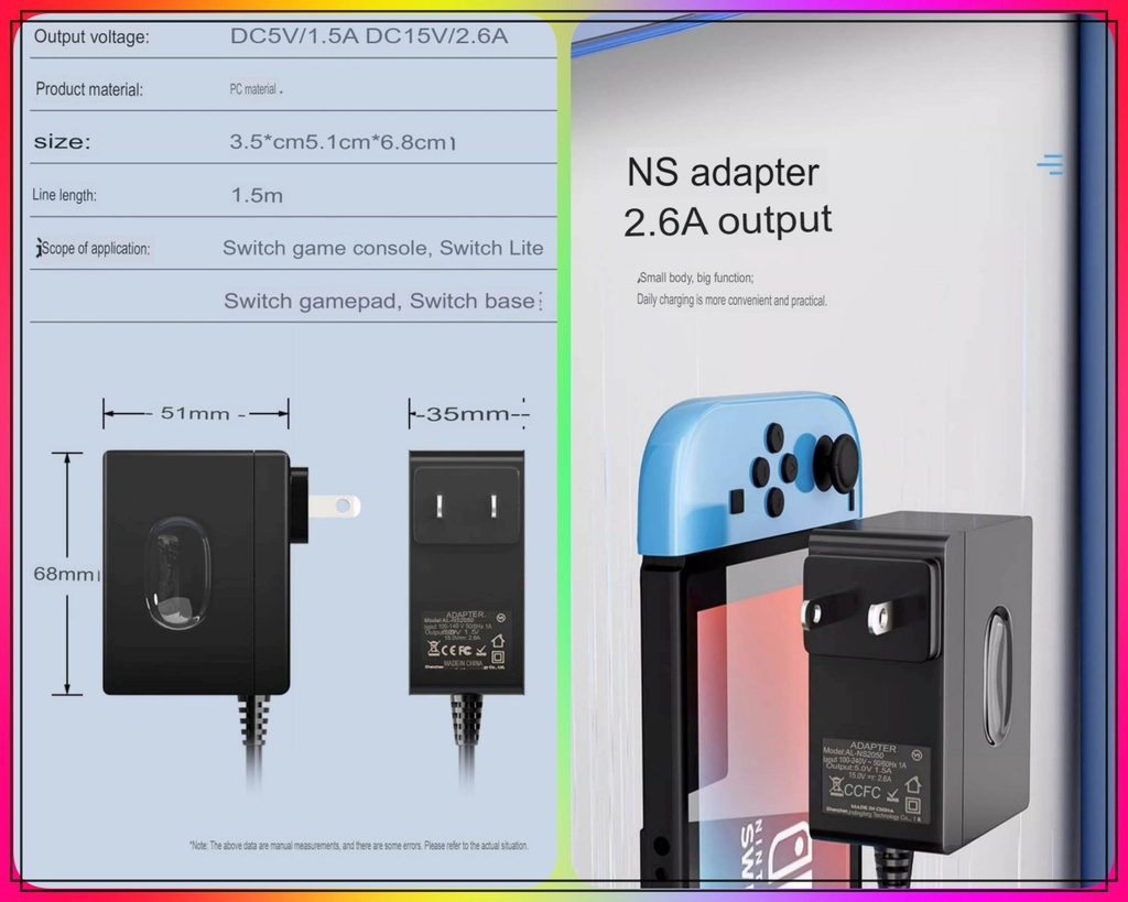 Đế sạc AOLION Fast Charger video converter cho NS Switch Samsung huawei LG xiaomi apple Mini Portable TV Dock Magnetic DN601