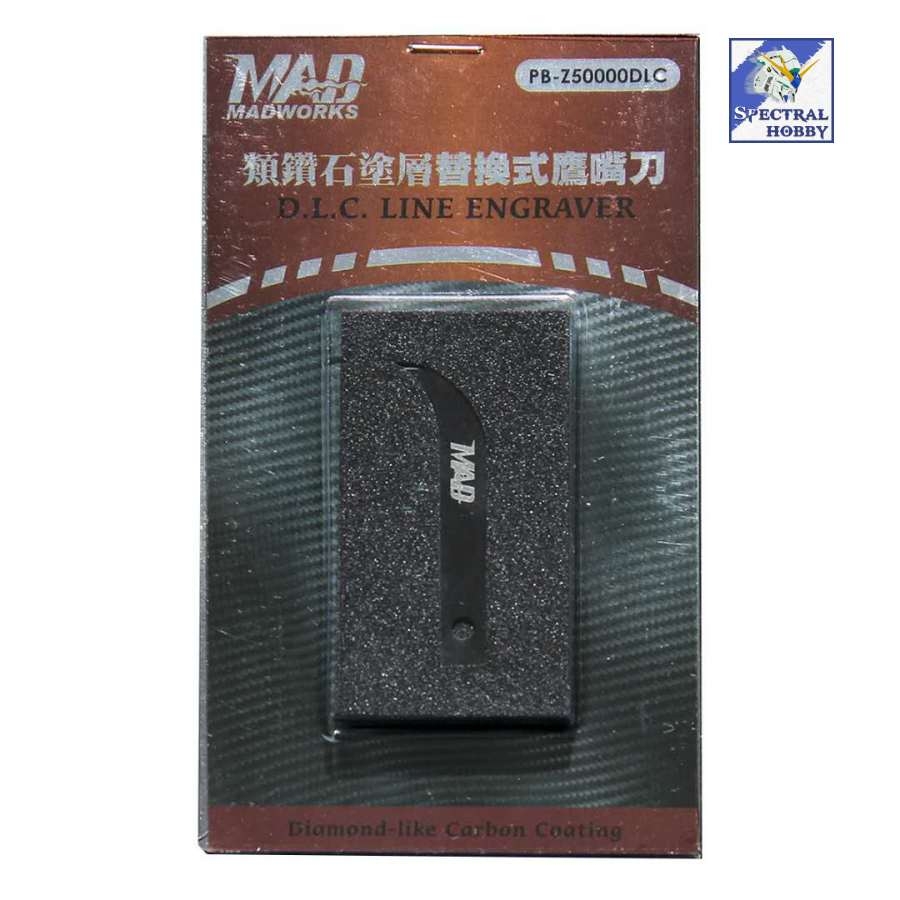 Dụng cụ MADWORKS Chisel kẻ tạo line detail dặm lại line cho mô hình Diamond-like Carbon Coating