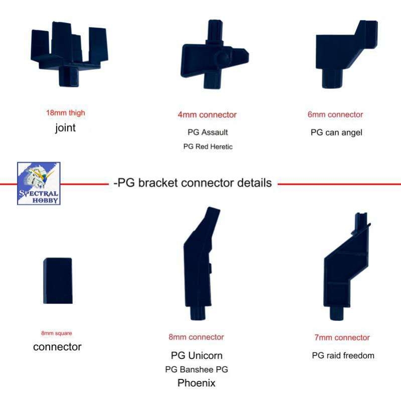 Đế giá đỡ Action base PG cho mô hình gundam 1/60 stand platform led light system VT model