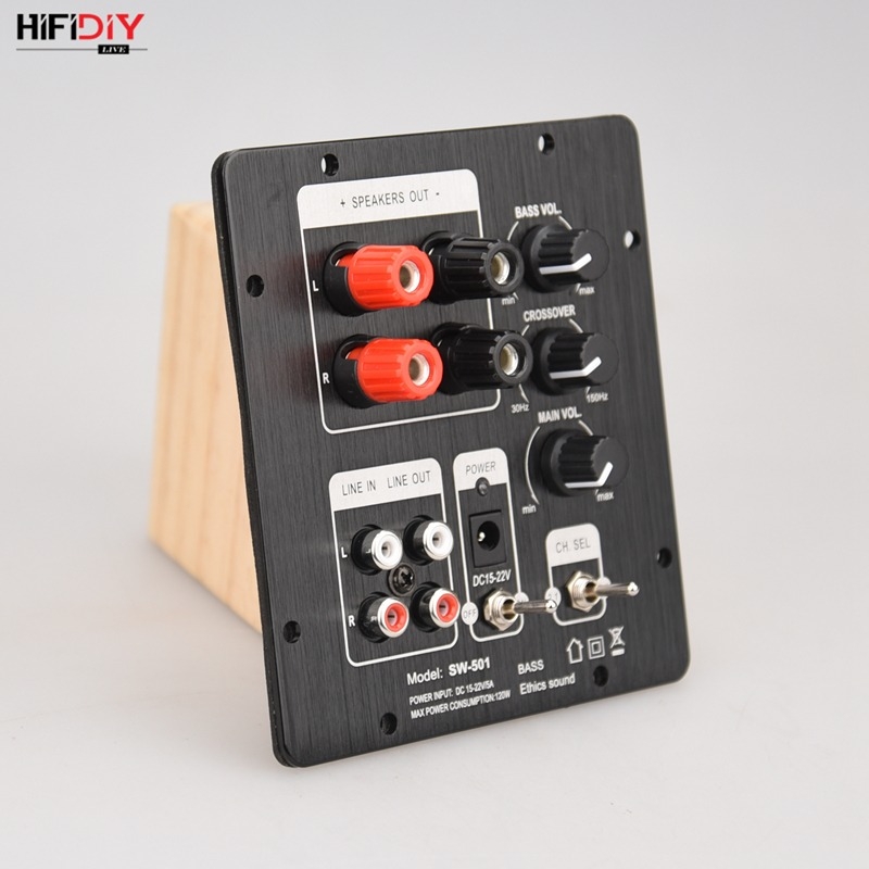 Bảng Mạch HIFIDIY khuếch đại âm thanh Bluetooth 5.0 TPA3116 (50W*2+100W) TPA3118 (30W*2+60W) SW501 Amplifier