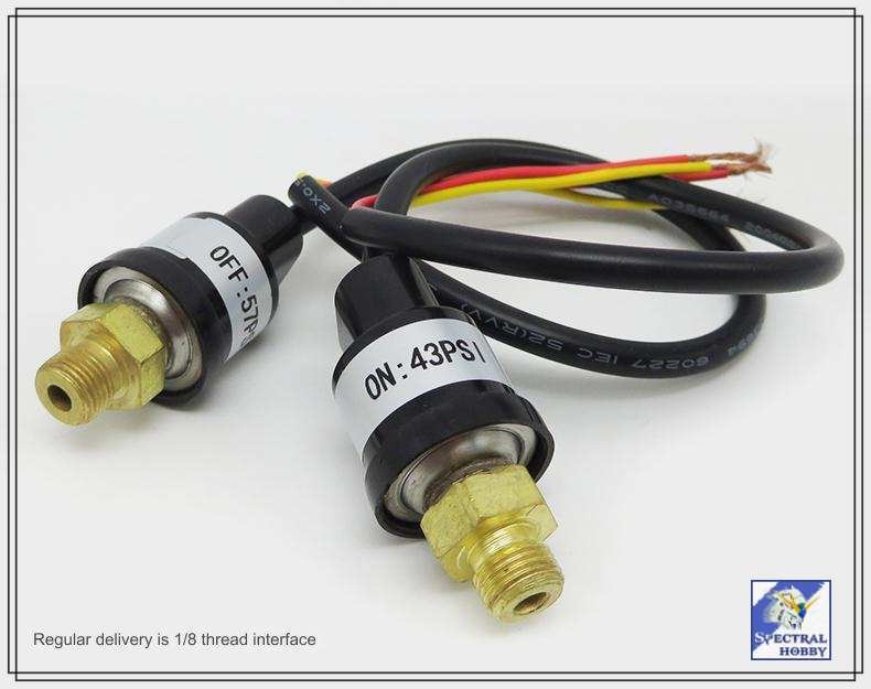 Phụ kiện máy sơn Rơle switch auto on off air pump compressor automatic stop start