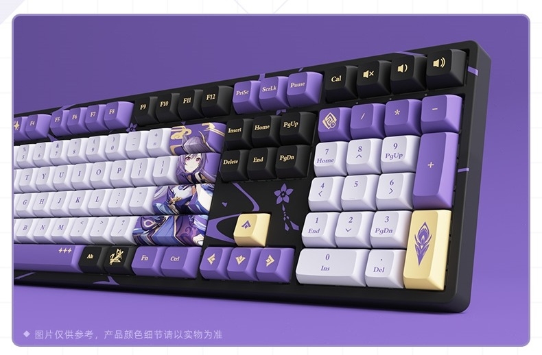 Bản sao của Bàn phím cơ EVA Neon Genesis Evangelion Rei có dây / không dây Bluetooth mechanical keyboard RGB light