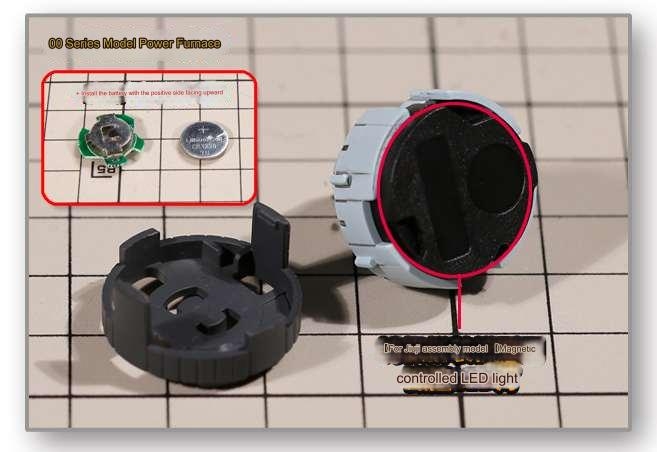 Led cảm biến từ tính cho MG gundam các loại (00, UC, SEED , ....) custom LED Magnetic Sensor (KÈM NAM CHÂM)