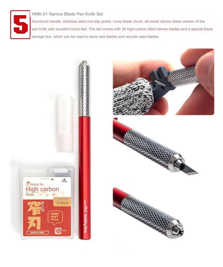 Bộ dụng cụ mô hình Hobby MIO STARTER SET BASIC (kìm nhip dũa dao knife ...)