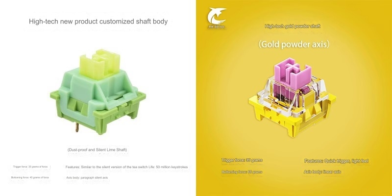 Bản sao của Bàn phím cơ EVA Neon Genesis Evangelion Rei có dây / không dây Bluetooth mechanical keyboard RGB light