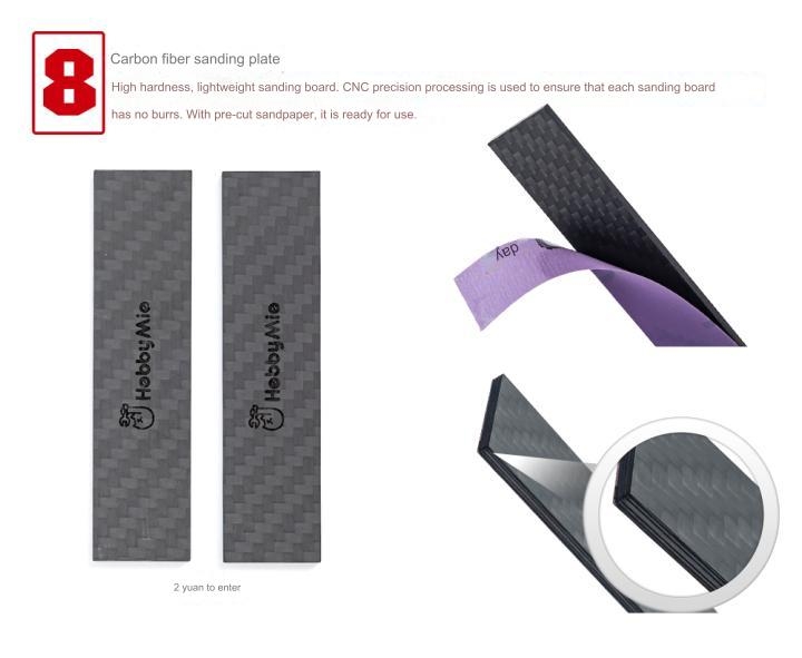 Bộ dụng cụ Hobby MIO Set Water Mouth Pliers Beginner Portable Scissor Tool Kit (kìm nhíp dũa dao knife ...)