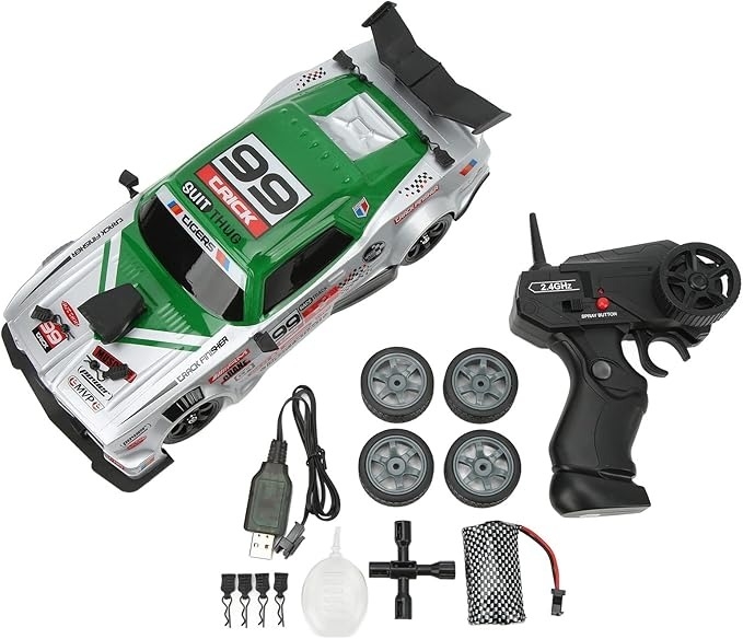 Ô tô điều khiển RC Car Drift 1/16 4WD 18KM/H High Speed Spray System Racing Rally