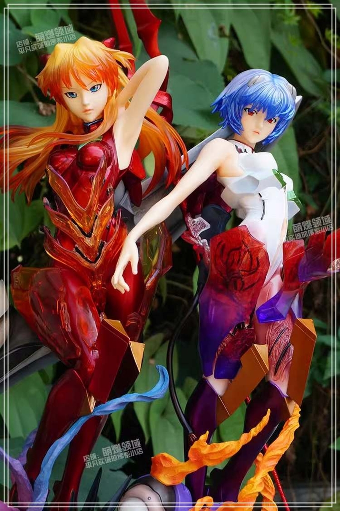 Mô hình Figure Xinhao 1/4 EVA Evangelion Ayanami Rei Asuka combo