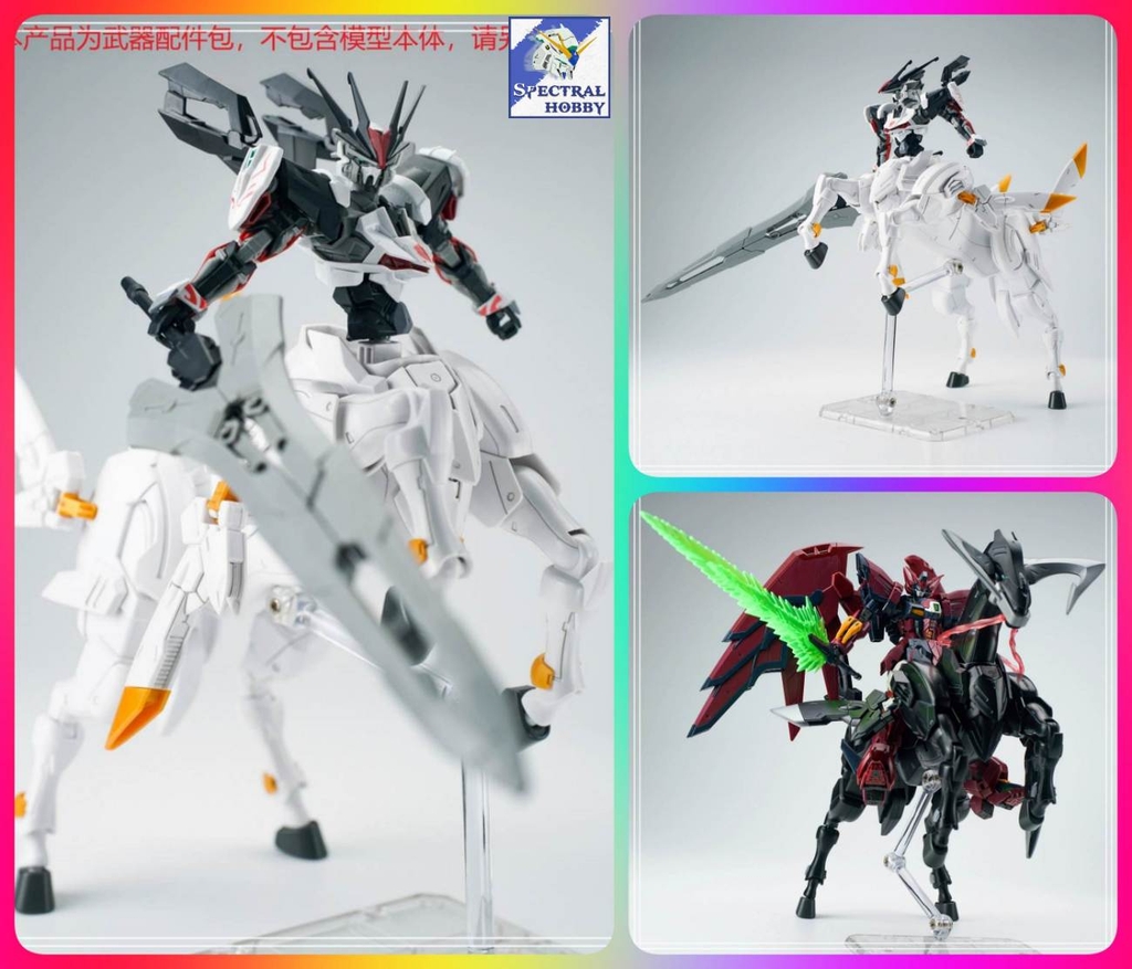 Mô hình lắp ráp EW RG HG 1/144 ngựa chiến WAR HORSE Battle Steed Grani STORM RE-EMERGENCE