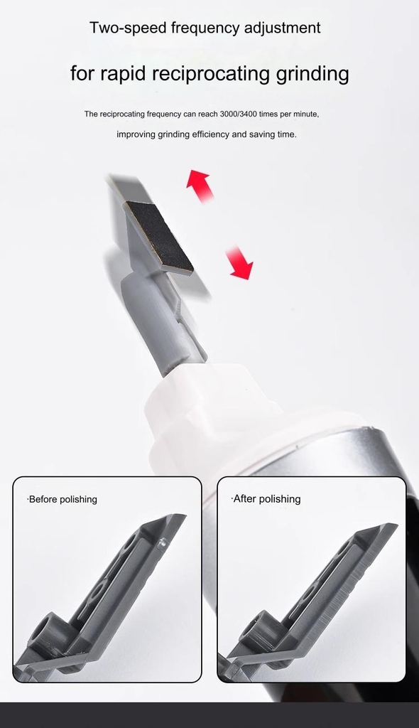 Máy chà nhám đánh bóng mini Reciprocating Grinding Machine Fast Water Inlet Grinding Polishing MS148