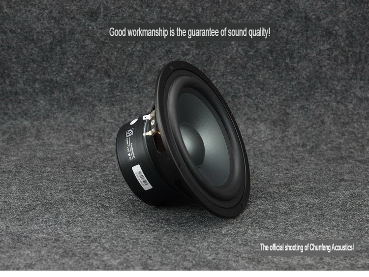 Loa trung trầm HIFI DIY Fever 6.5 7 inch woofer Mid-Bass speaker 40-80W subwoofer bookshelf floor-standing