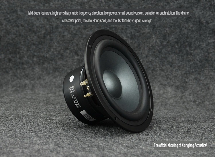 Loa trung trầm HIFI DIY Fever 6.5 7 inch woofer Mid-Bass speaker 40-80W subwoofer bookshelf floor-standing