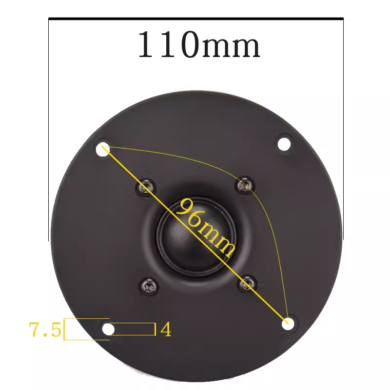 Loa treble HIFI DIY fever B1 4 inch 30W 4ohm 8ohm mái vòm lụa phim tweeter Speaker Dome