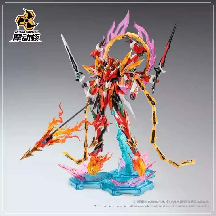 Mô hình lắp ráp MOTOR NUCLEAR MNP-XH04 NeZha - Na Tra METAL FRAME