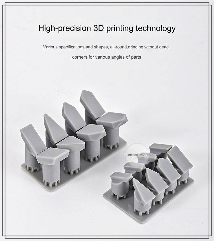 Dụng cụ mô hình BEVEL NARROW MOUTH SPECIAL SHAPED GRINDING ROD (2IN1) TS006