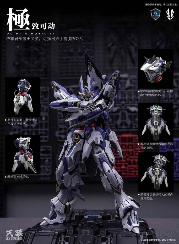 Mô hình lắp ráp 1/72 Sky Defender Level-Ultimate NPCM-017 Einta Industries