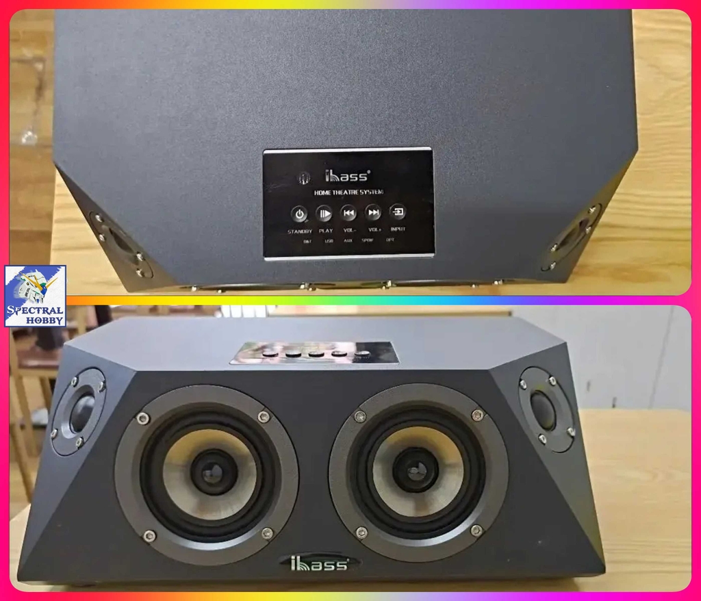 Loa Không Dây karaoke 110W Ultra High Power High Quality Bluetooth Speaker Home Theatre System iBass Computer TV Desktop Soundbar