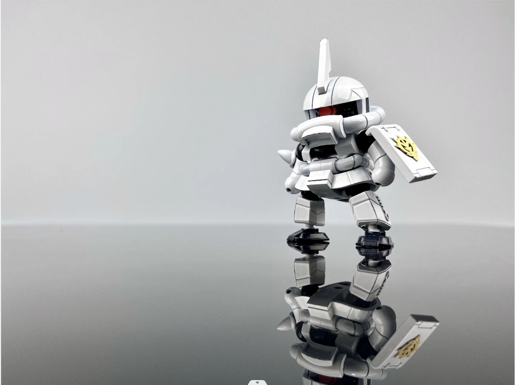 Mô hình lắp ráp Chibi Zaku Warrior Light Q version (set of 3) Super Star