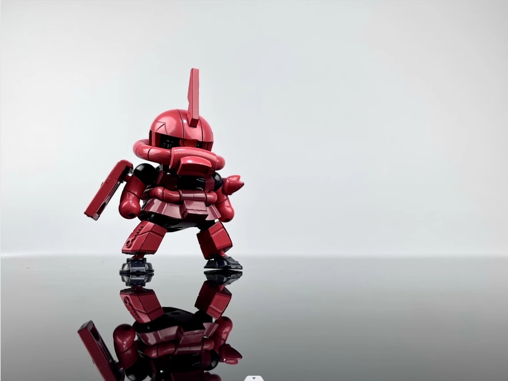 Mô hình lắp ráp Chibi Zaku Warrior Light Q version (set of 3) Super Star