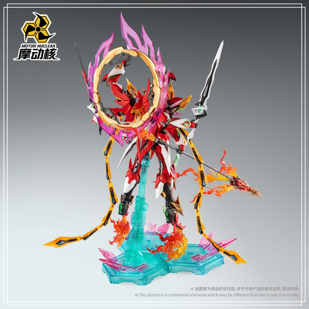 Mô hình lắp ráp MOTOR NUCLEAR MNP-XH04 NeZha - Na Tra METAL FRAME