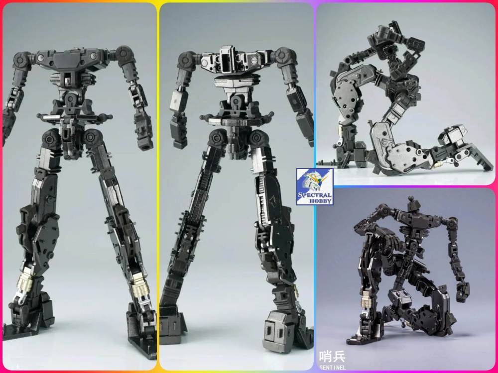 Mô hình lắp ráp MG 1/100 Sentinel Metal frame Alloy Skeleton Special Forces Industry