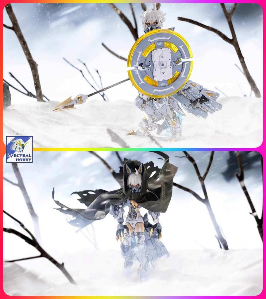 Mô hình lắp ráp Nuke matrix CF06 MAD WOLF Carolina Rolphe Cyber Forest FANTASY GIRLS